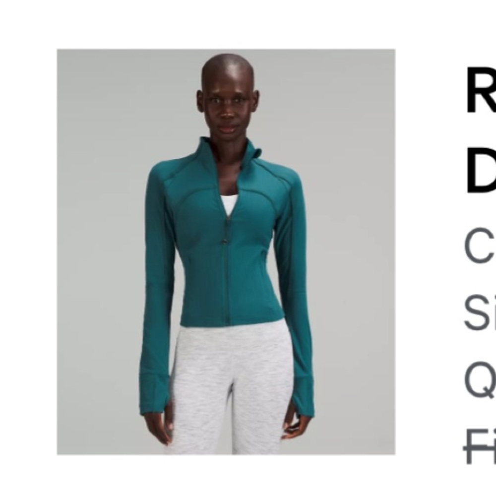 Lululemon cropped define size 10